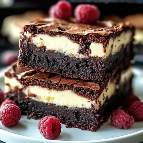Cheesecake Brownies