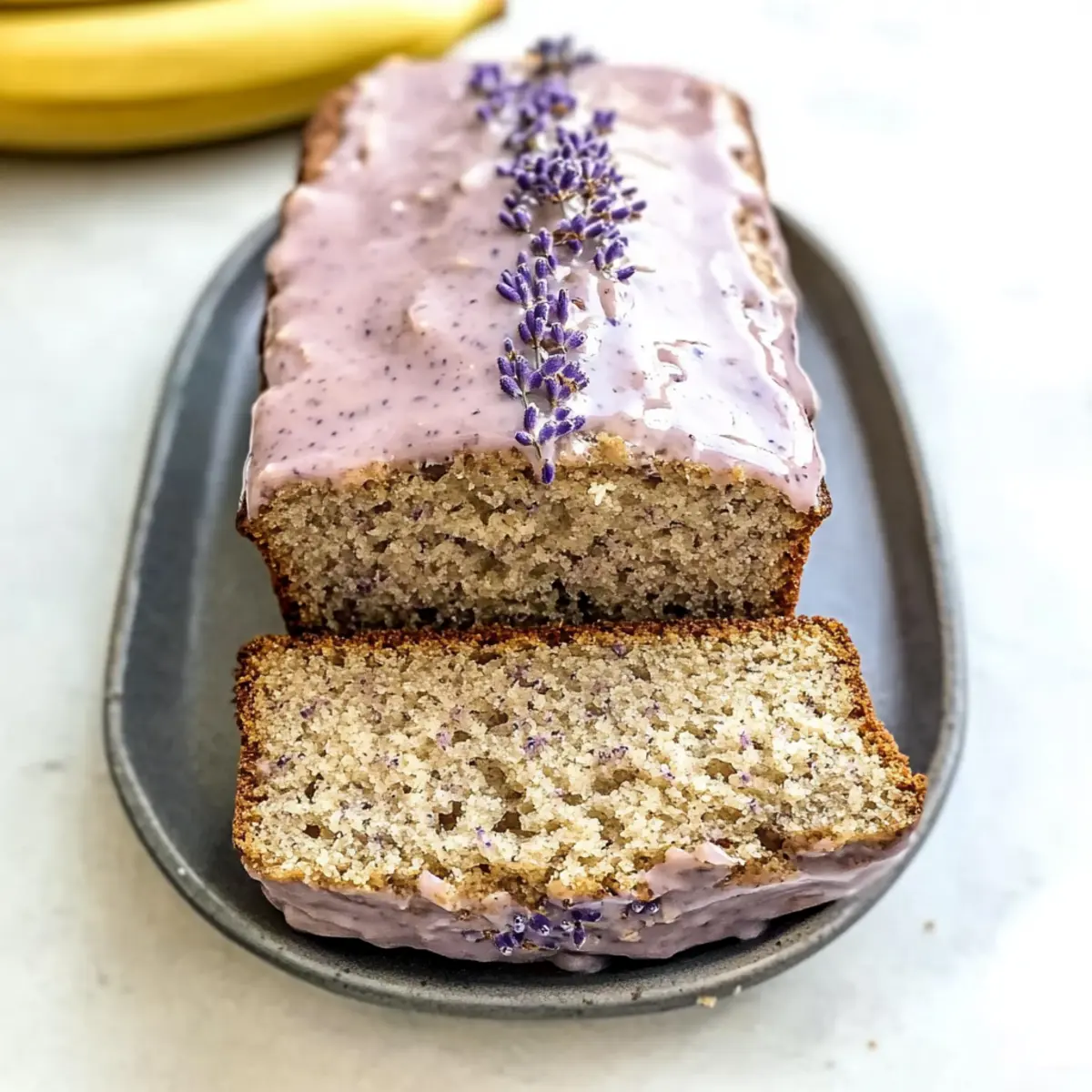 Lavender Banana Bread