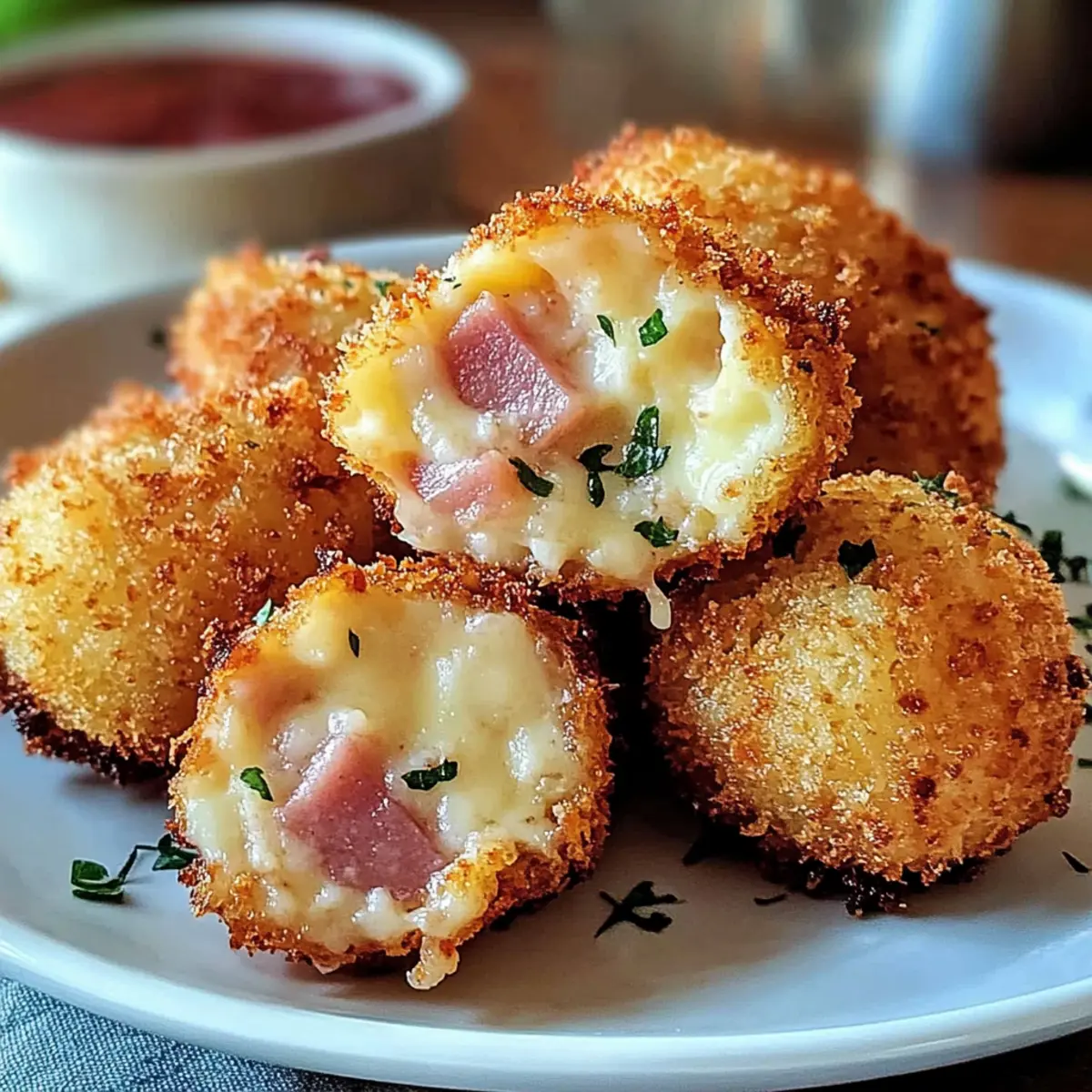 Ham and Cheese Croquettes