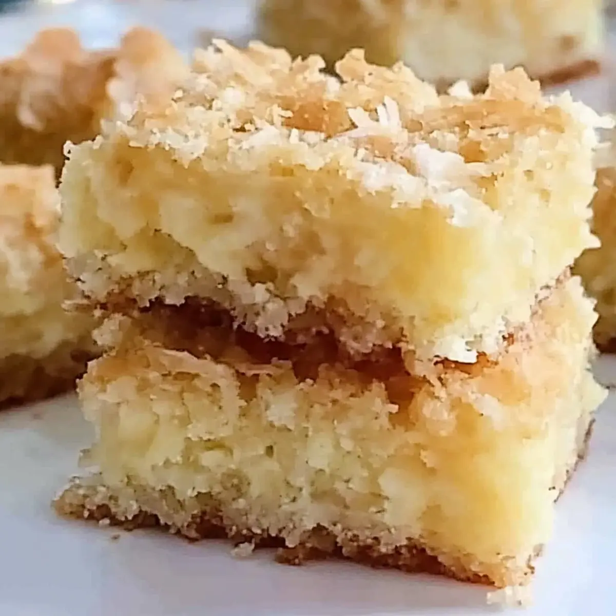 Coconut Butter Bars