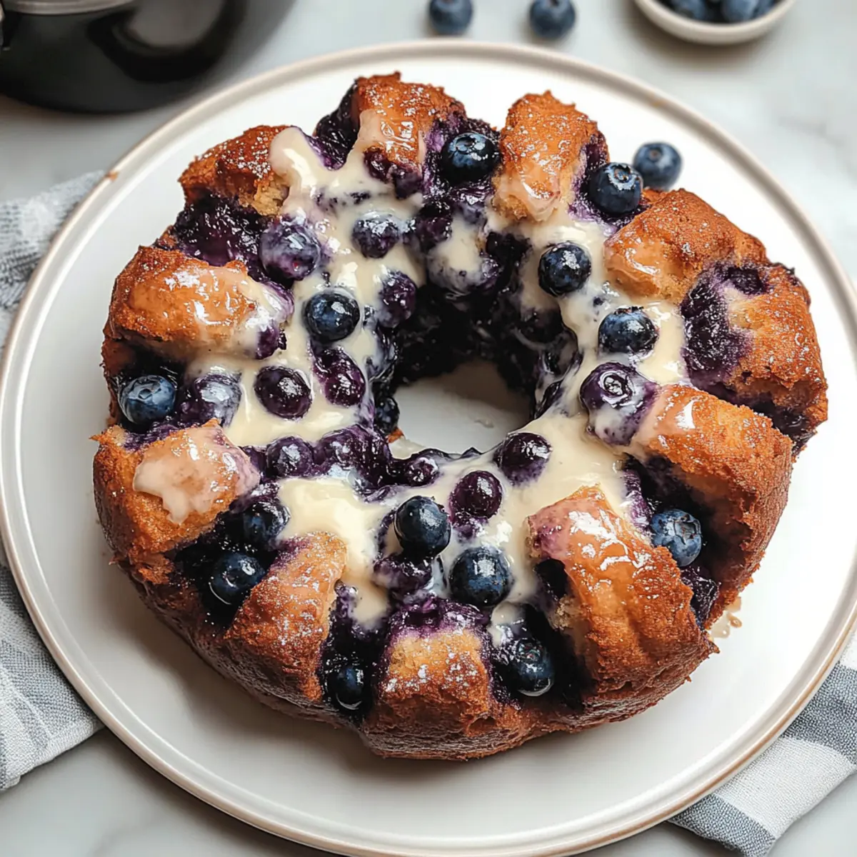 Blueberry Monkey Bread