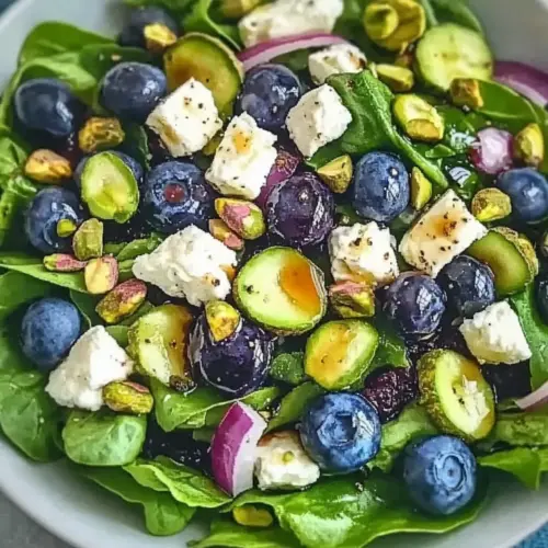 Blueberry Pistachio Spring Salad