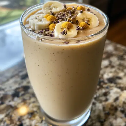 Banana Chamomile Tea Smoothie