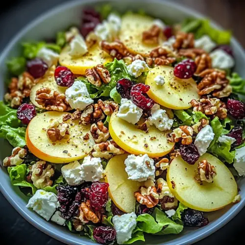 Honeycrisp Apple Feta Salad