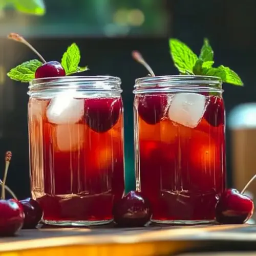 Cherry Ginger Iced Tea