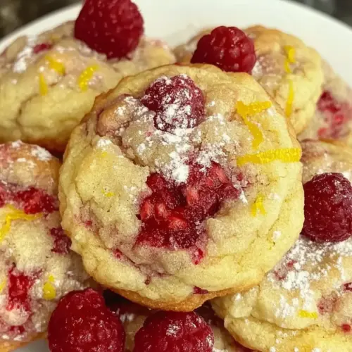 Lemon Raspberry Cookies