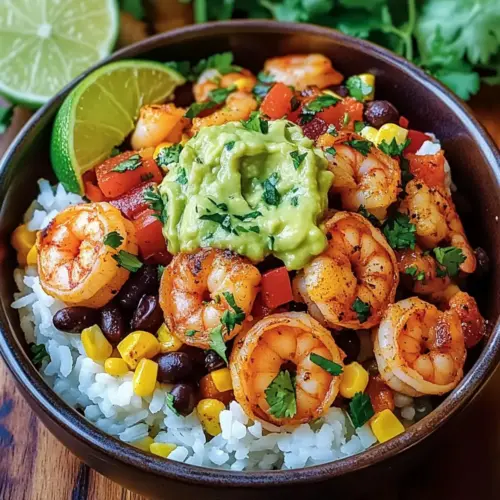 Fiesta Shrimp Rice Bowl
