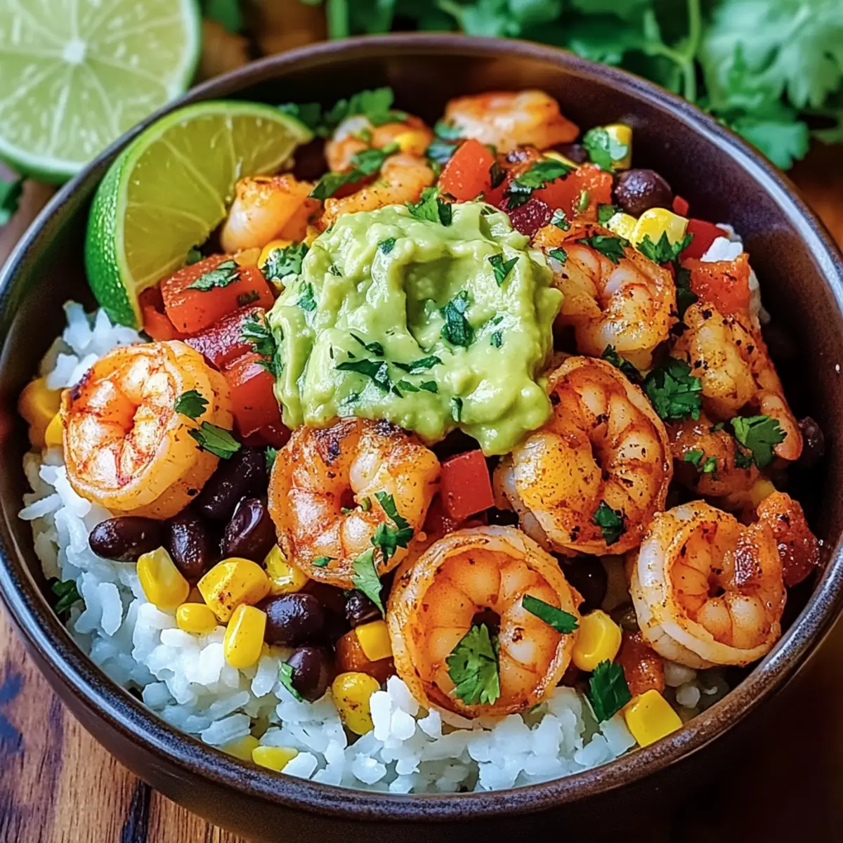Fiesta Shrimp Rice Bowl