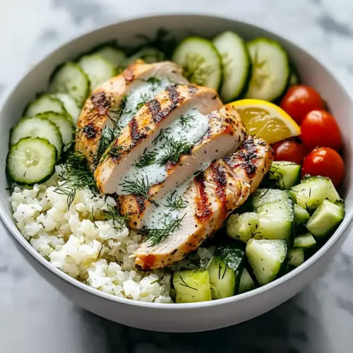 Lemon Dill Chicken Bowl