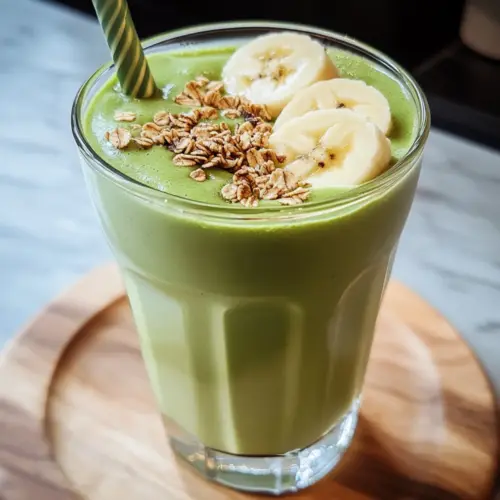 Banana Matcha Smoothie