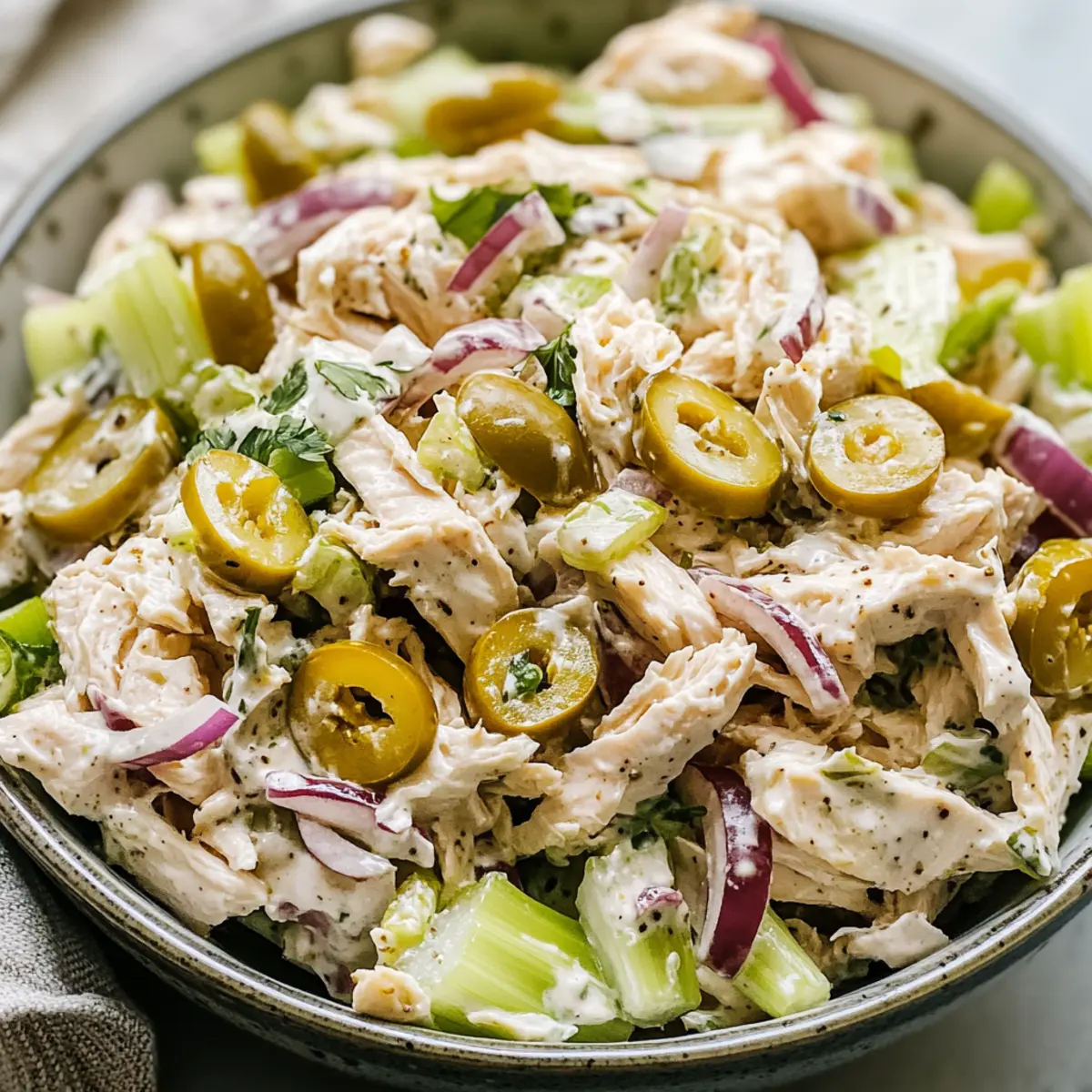 Pepperoncini Chicken Salad