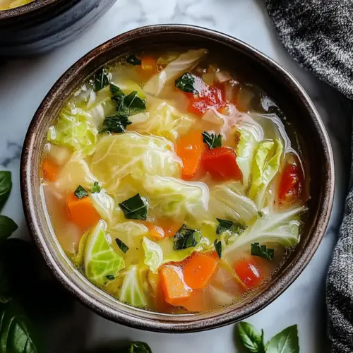 Cabbage Detox Soup