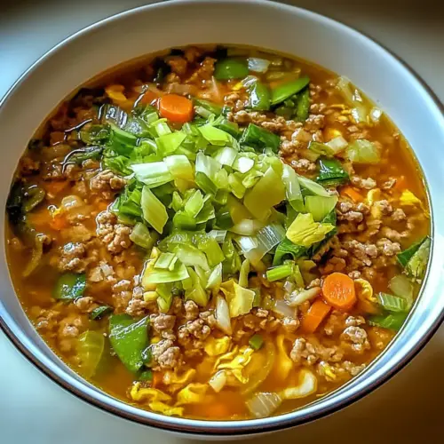 One-Pot Egg Roll Soup