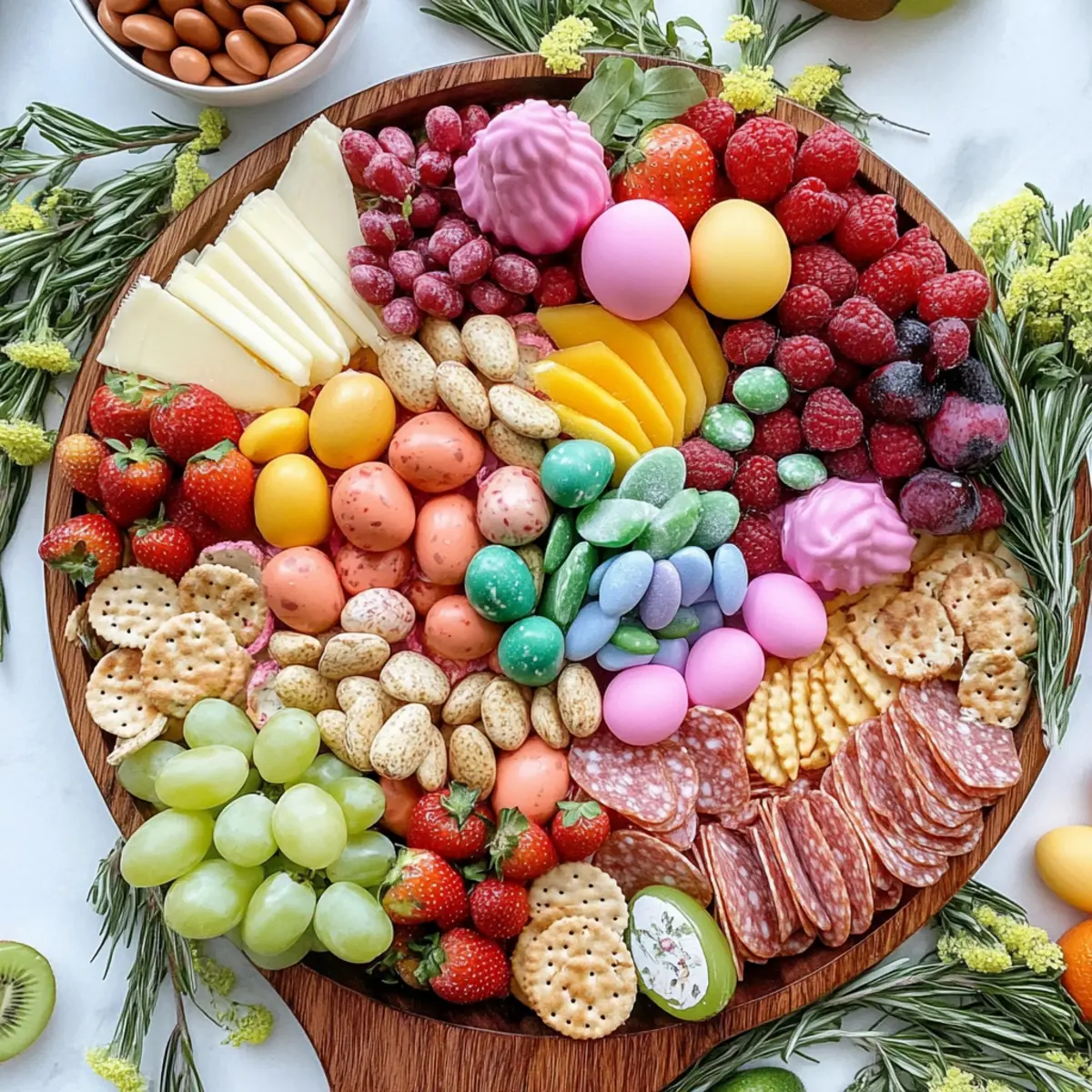 Easter Egg Hunt Charcuterie Board