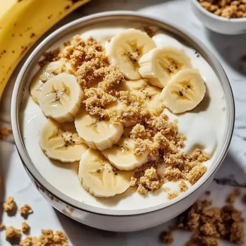 Banana Pudding with Greek Yogurt