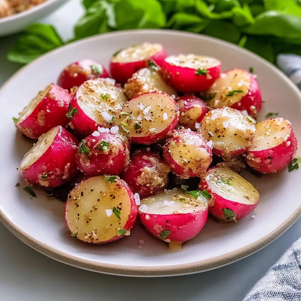 Radishes with Butter and Salt