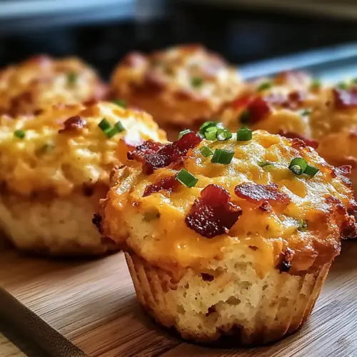 Bacon And Cheddar Breakfast Muffins