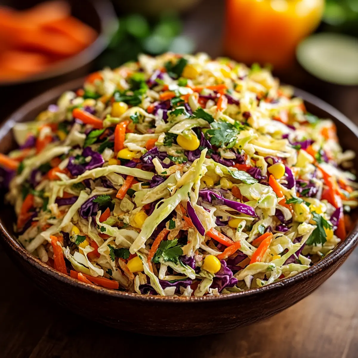 Mexican Coleslaw with Cilantro Lime Dressing