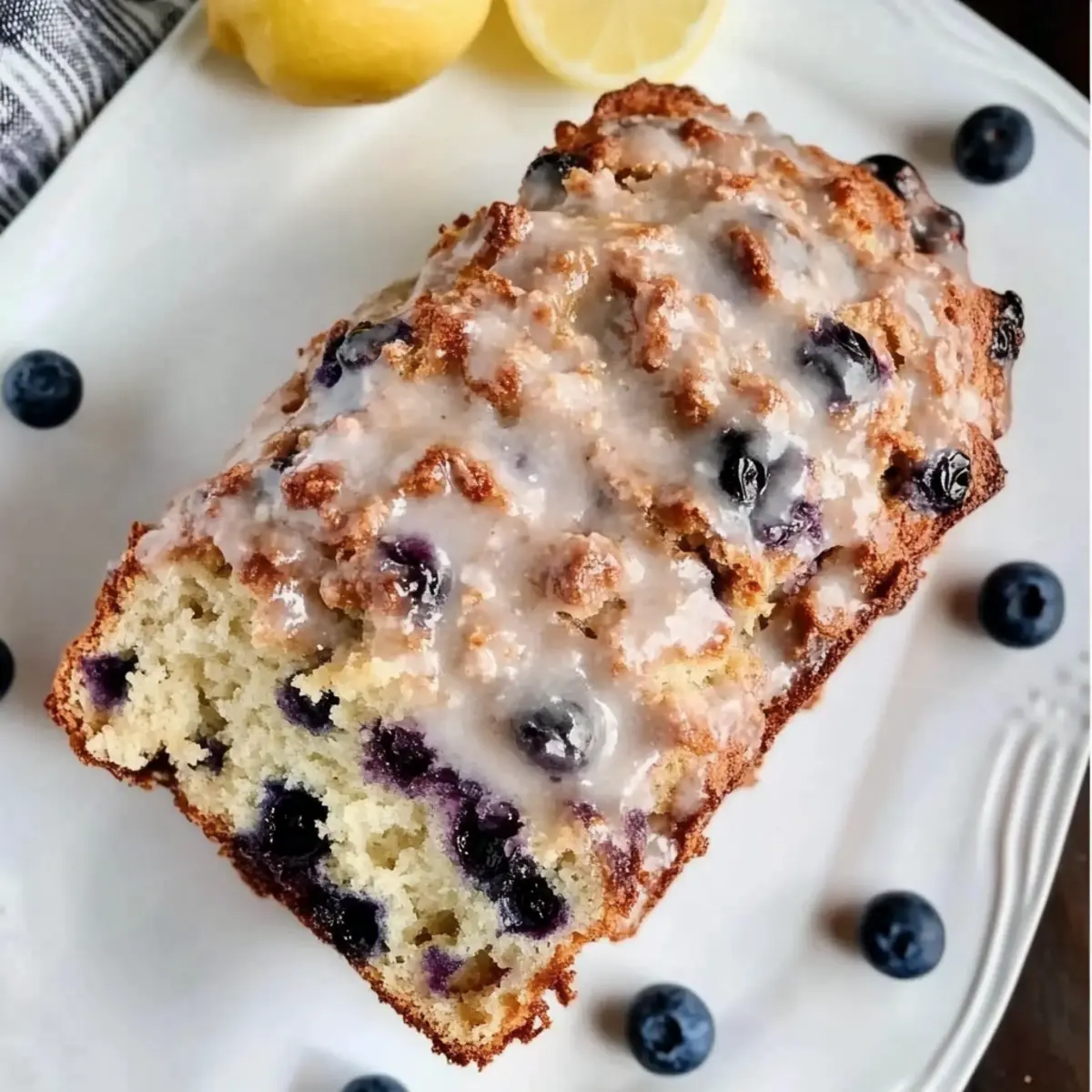 Blueberry Lemon Quick Bread