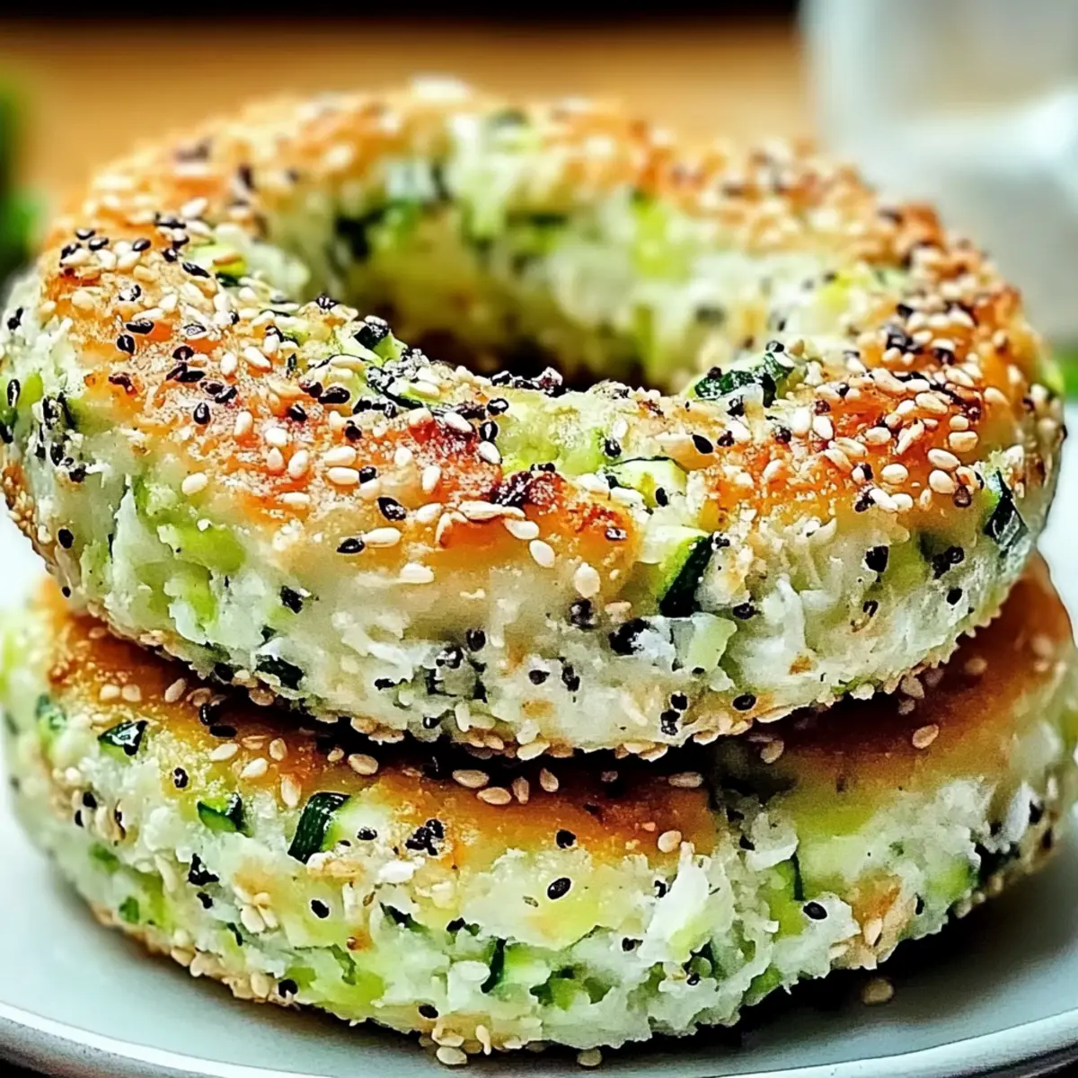 Zucchini Bagels