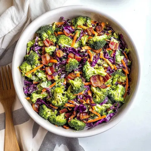 Broccoli Salad with Honey Dijon Dressing