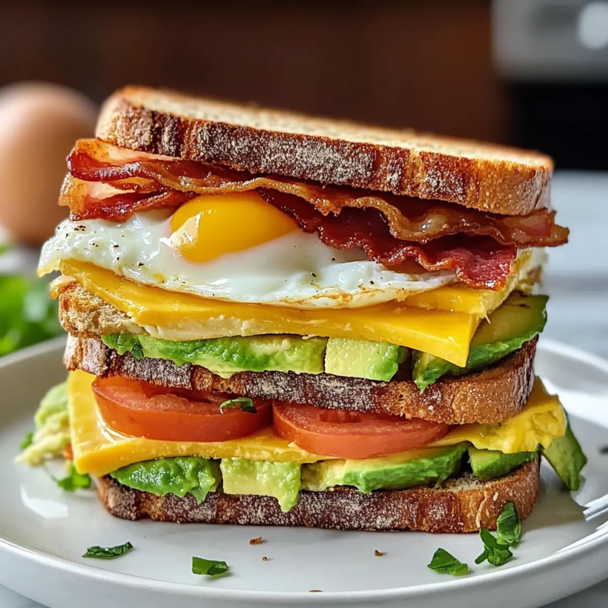 Breakfast Club Sandwich