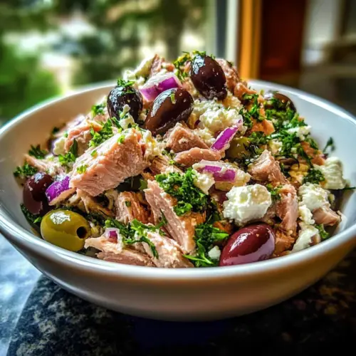 Mediterranean Tuna Salad
