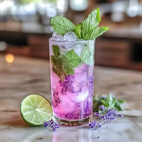 Lavender Mojito Mocktail
