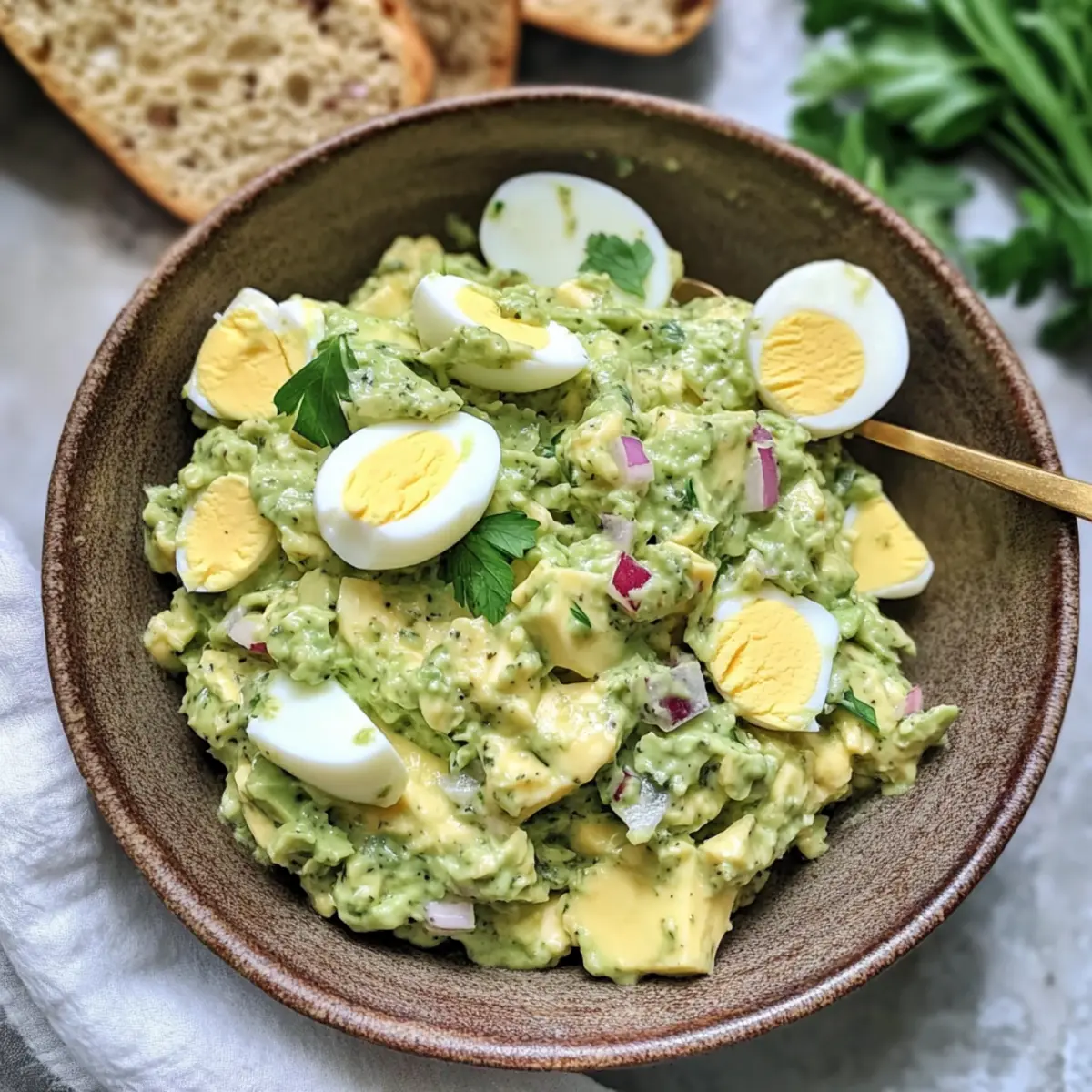 Herby Avocado Egg Salad