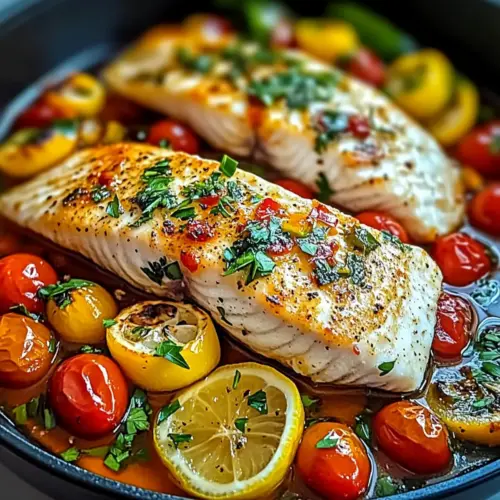 Mediterranean Baked Fish