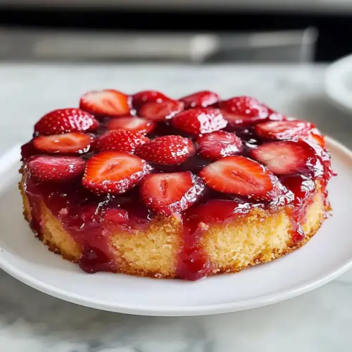 Strawberry Upside Down Cake