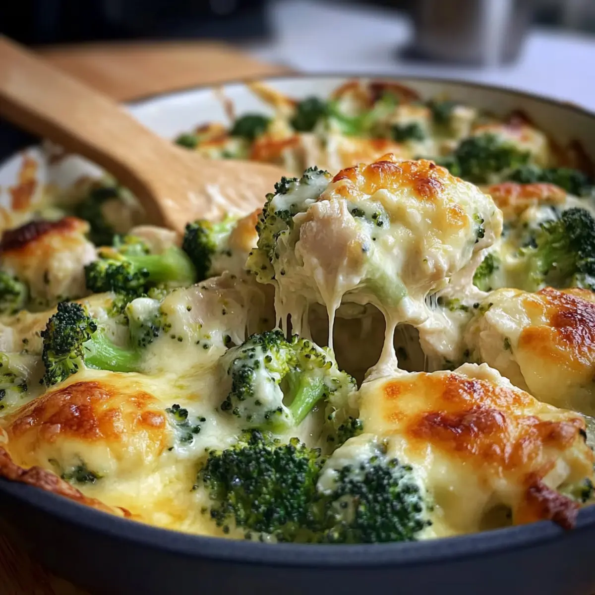 Keto Chicken Broccoli Casserole