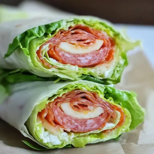 Italian Lettuce Wrap