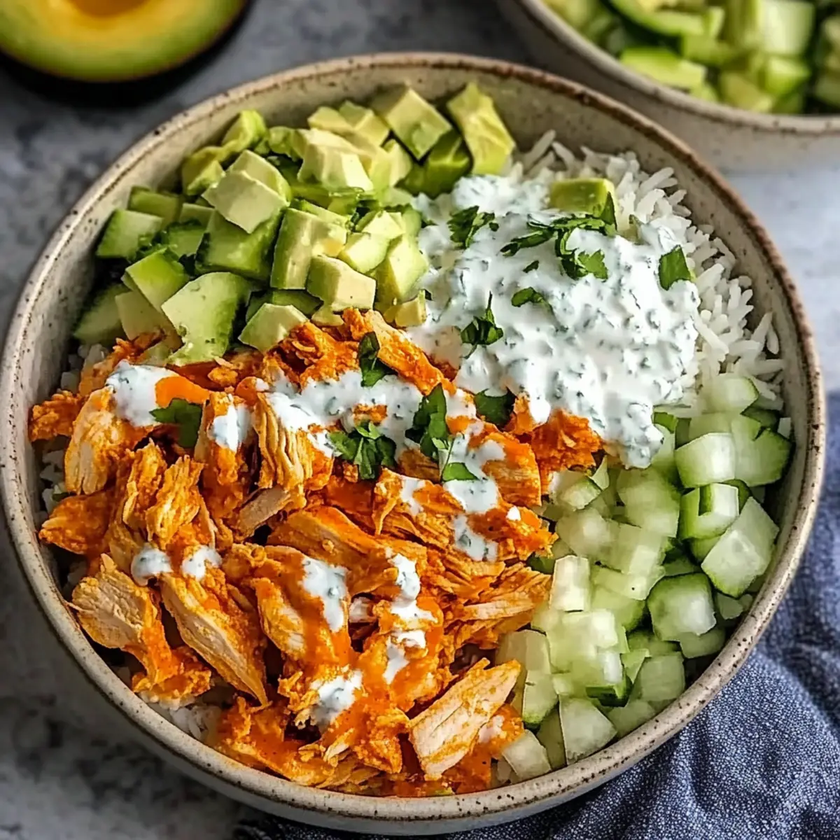 Buffalo Chicken Bowls