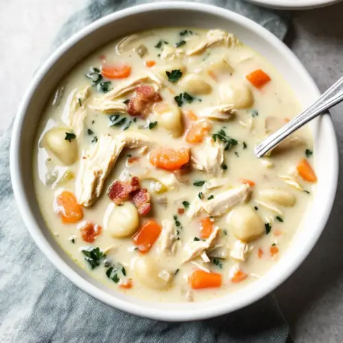 Crockpot Chicken Gnocchi Soup