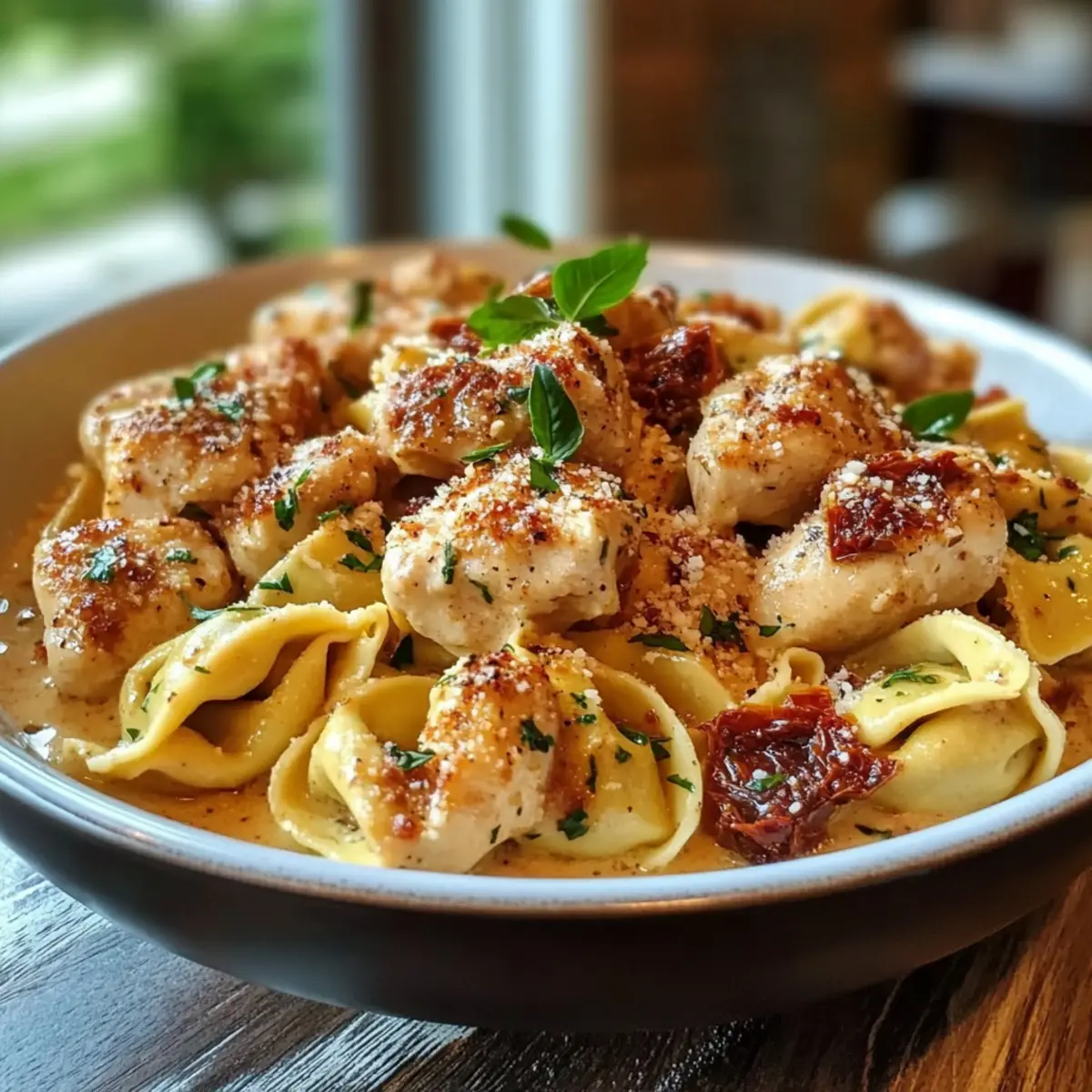 Crockpot Marry Me Chicken Tortellini
