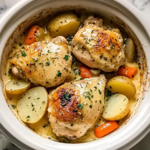 Crockpot Garlic Butter Chicken