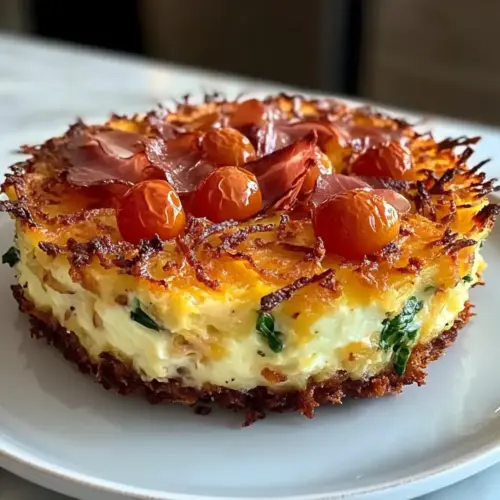 Hash Brown Crust Quiche