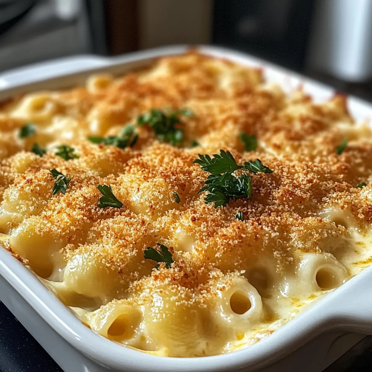 Baked Gnocchi Mac and Cheese