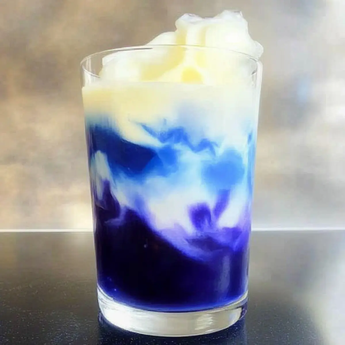 Iced Blue Tea Latte