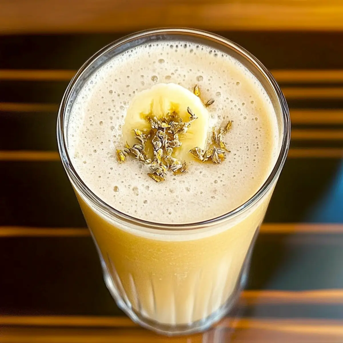 Banana Chamomile Tea Smoothi