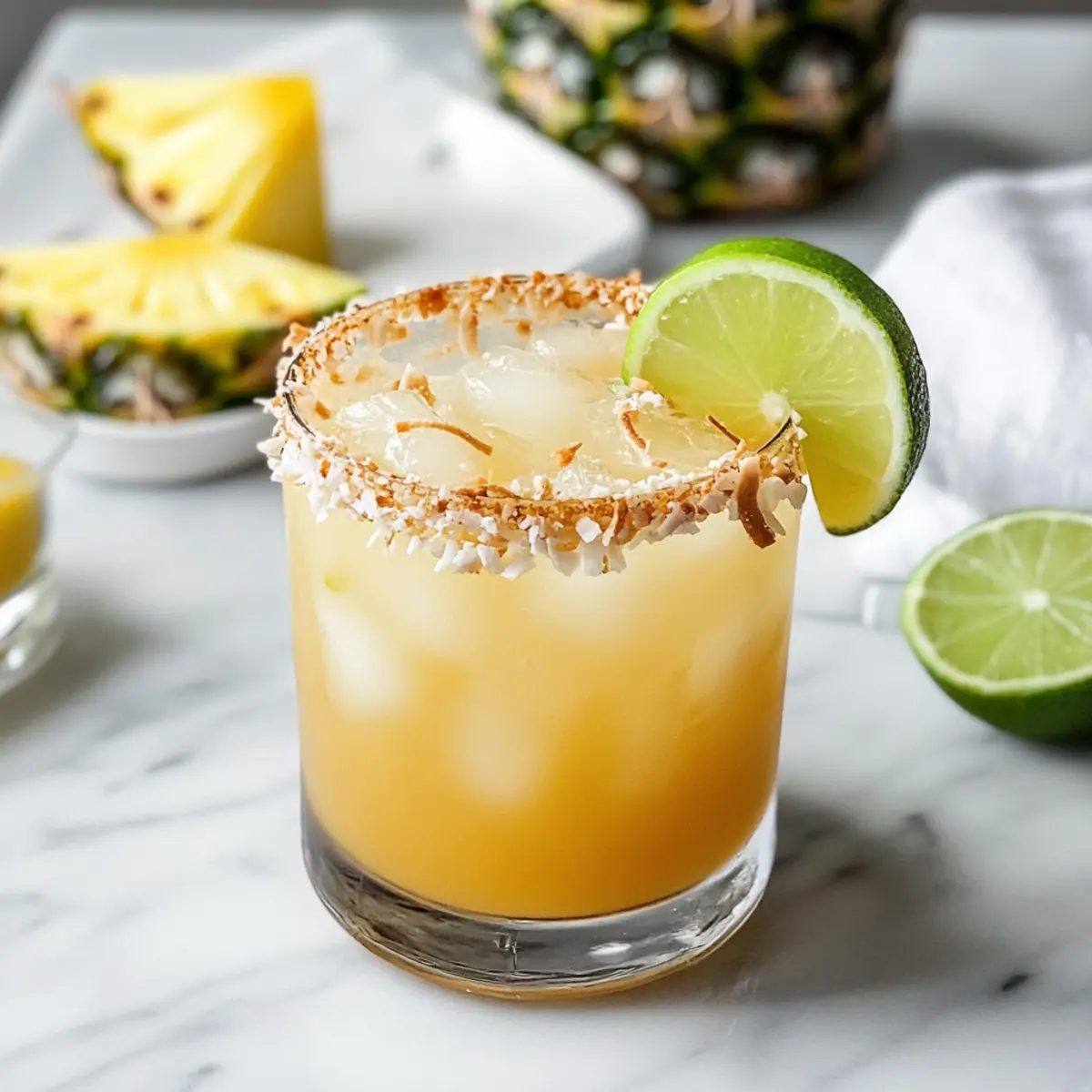 Pineapple Coconut Mockarita