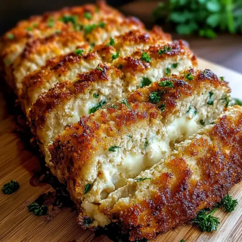 Parmesan Chicken Meatloaf