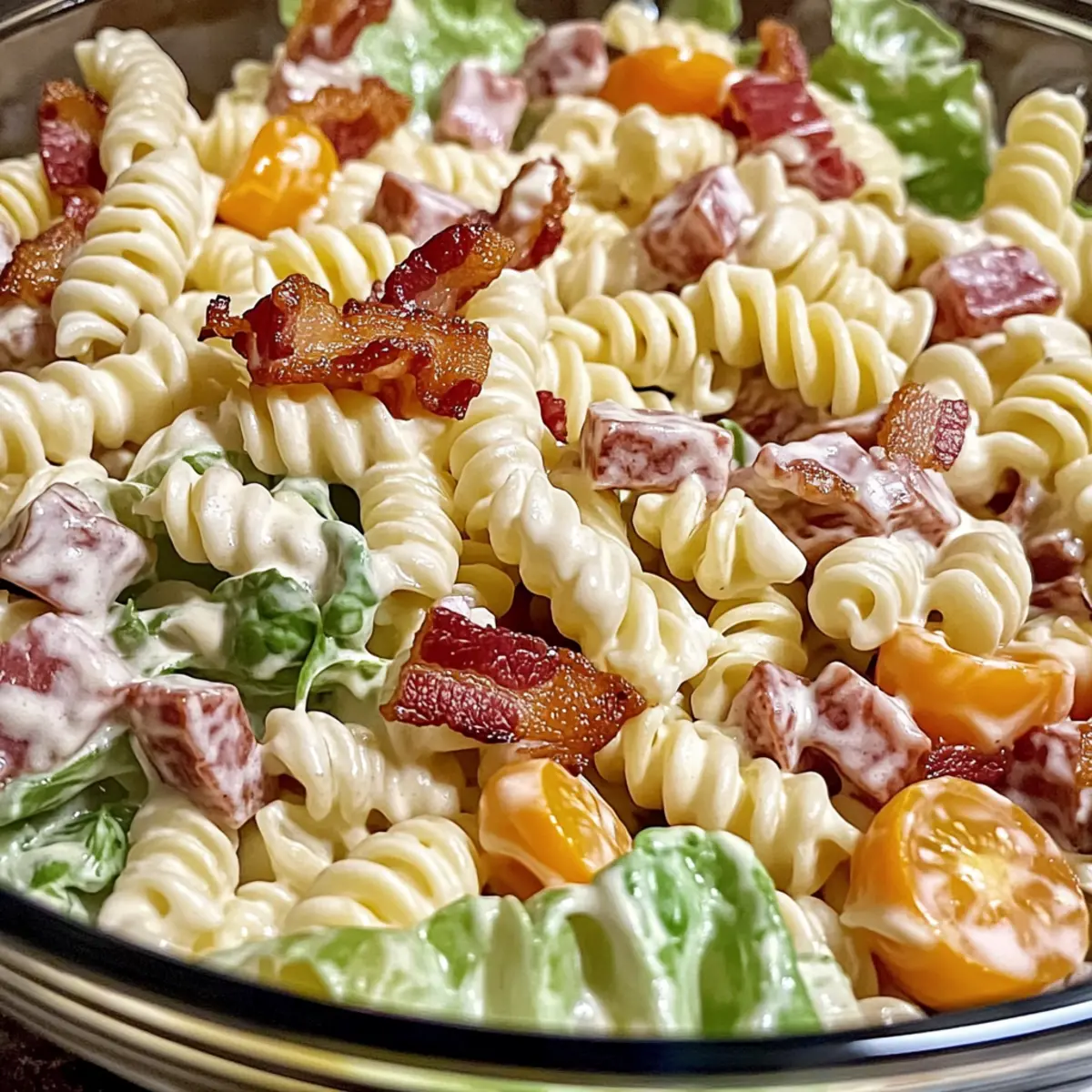 Club Sandwich Pasta Salad