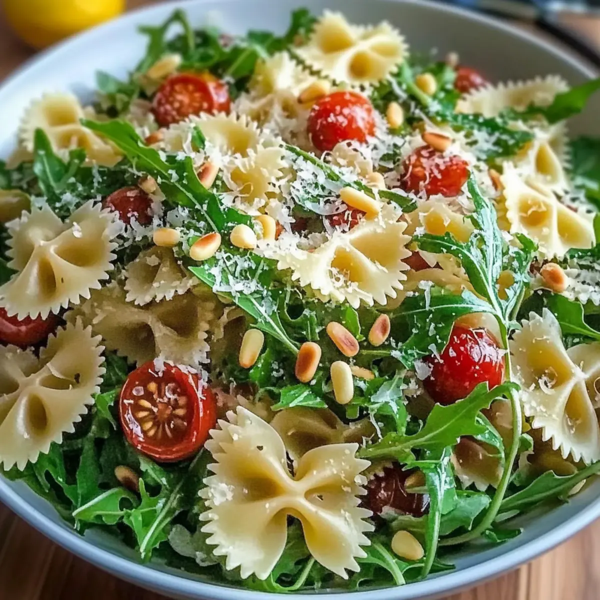 Pasta Salad with Arugula and Lemon