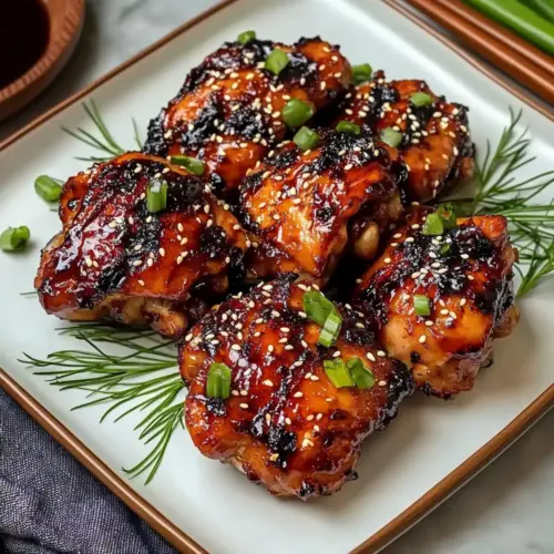 Japanese BBQ Chicken Thighs