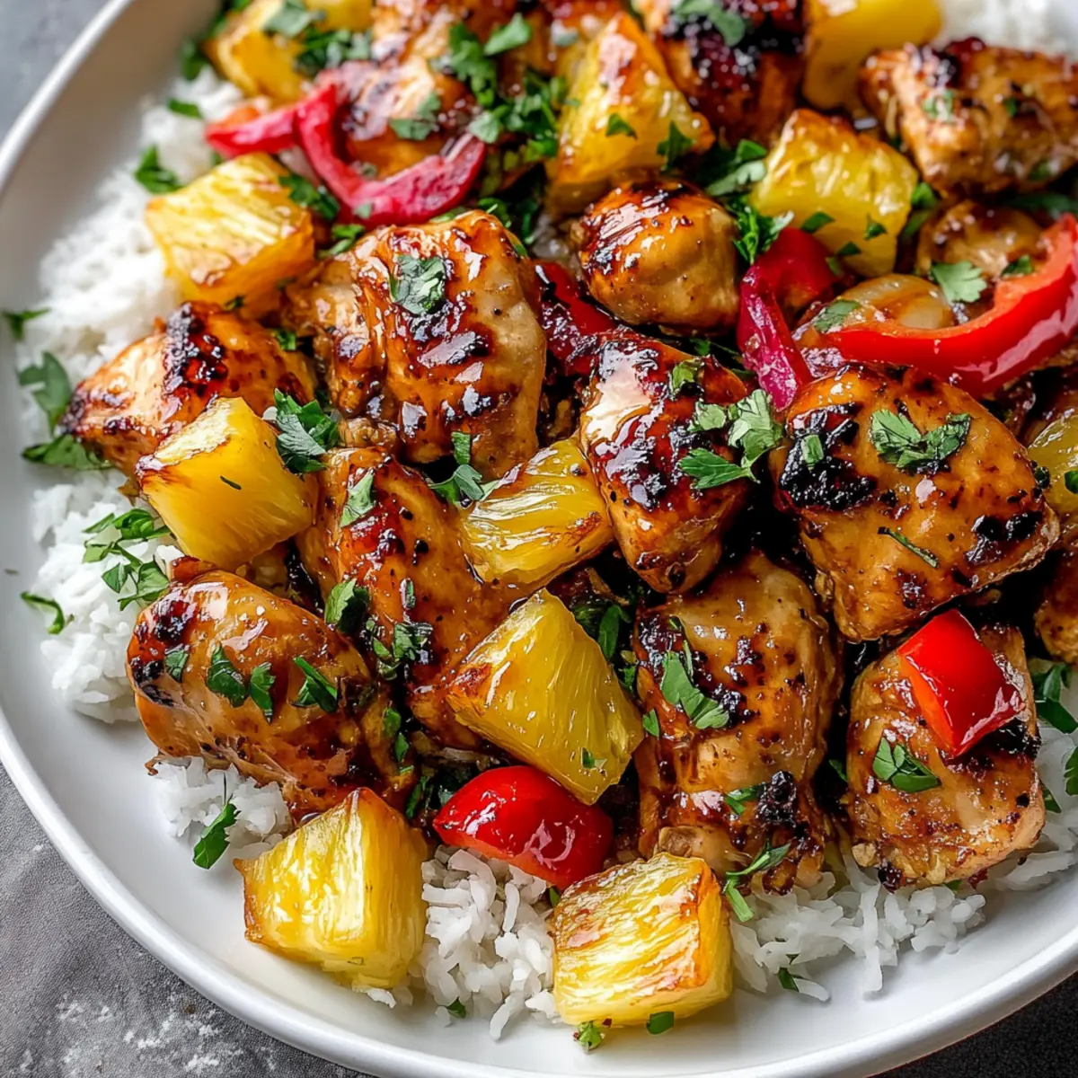 Hawaiian Chicken Sheet Pan