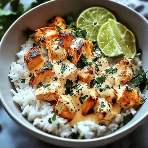 Coconut Chicken Rice Bowl