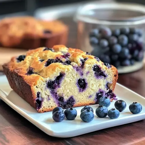Blueberry Cream Cheese Bread