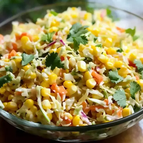 Spicy Corn Slaw